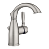 Moen 84144SRN Sarona Spot Resist Brushed Nickel One-Handle High Arc Bathroom Faucet
