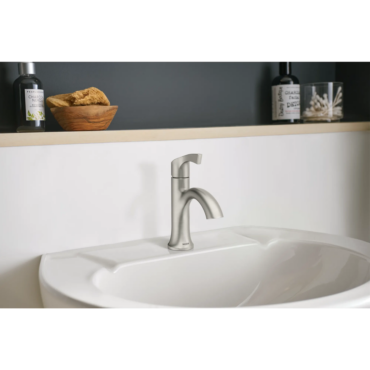 Moen 84466SRN Bathroom Faucets Spot Resist Brushed Nickel — view 3