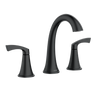 Moen 84468BL Korek Matte Black Widespread Bathroom Faucet