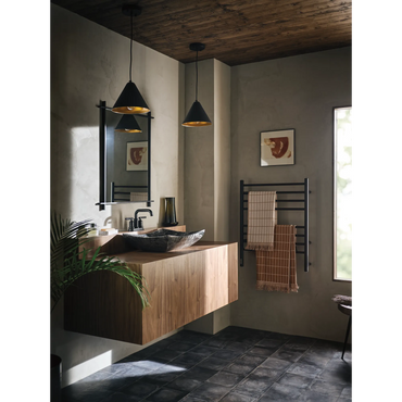 Moen 84519BL Breese Matte Black Two-Handle High Arc Bathroom Faucet