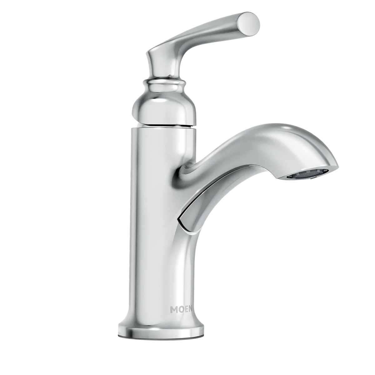 Moen 84535 Hilliard Chrome One-Handle High Arc Bathroom Faucet