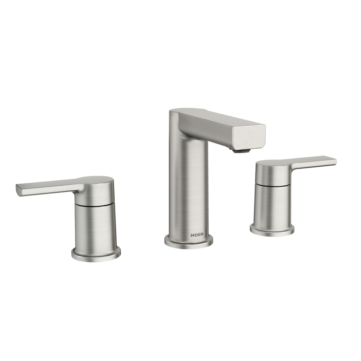 Moen 84629SRN Rinza Spot Resist Brushed Nickel Two-Handle Bathroom Faucet