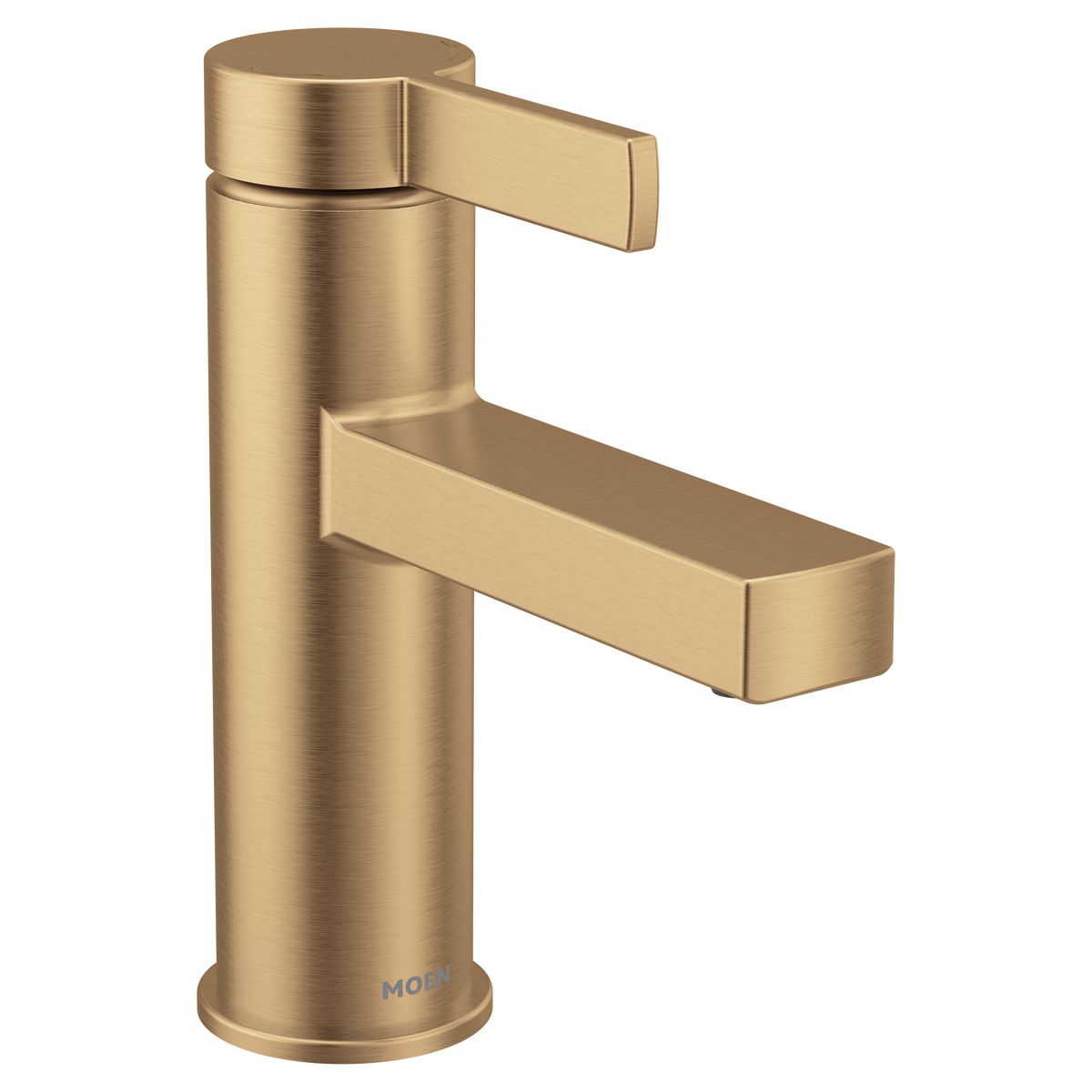 Moen 84774BZG Beric Bronzed Gold One-Handle Bathroom Faucet