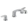Moen T5990 Chateau Chrome two-handle low arc roman tub faucet