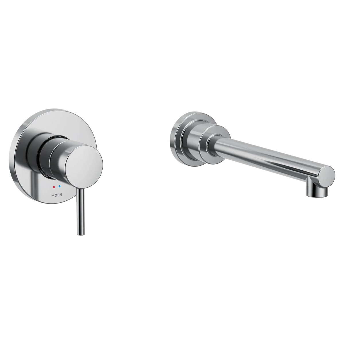 Moen WT391 Align Chrome one-handle non diverter wallmount tub filler