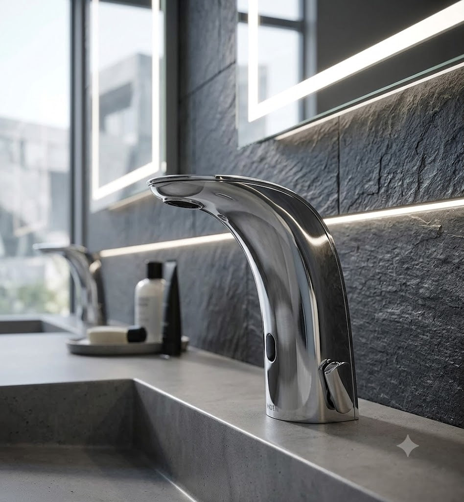 Moen 8554AC M-POWER Chrome Sensor Lavatory Faucet New