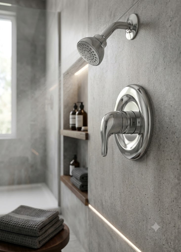 Moen L2368EP Chateau Posi-Temp Shower Trim Kit Chrome Eco-Performance New