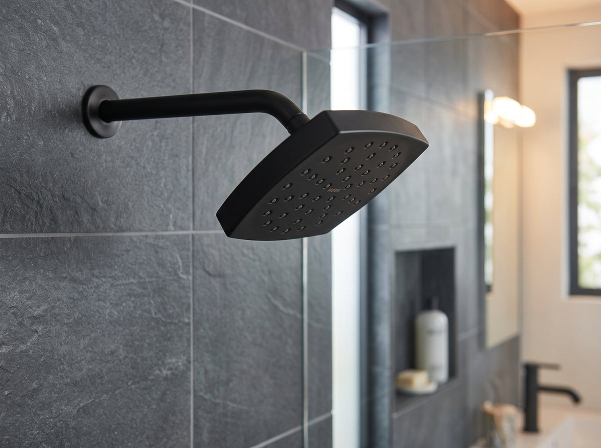 Moen 183123BL Conway Matte Black Showerhead Kit