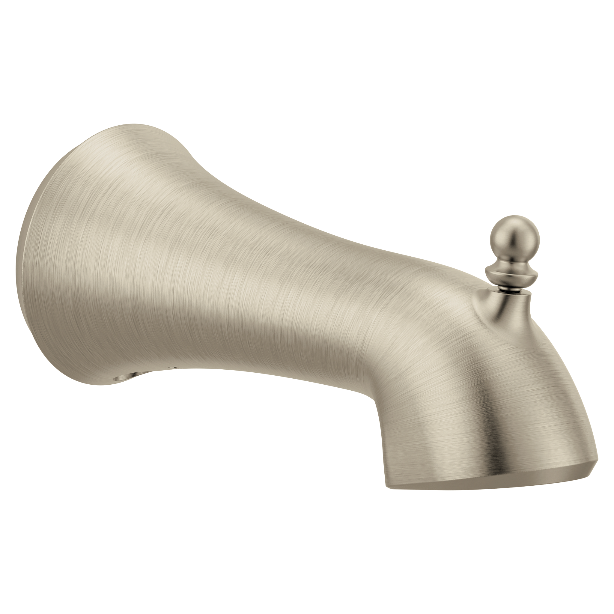 Moen 175385BN Wynford Tub Diverter Spout 8 inch Brushed Nickel Replacement - 1