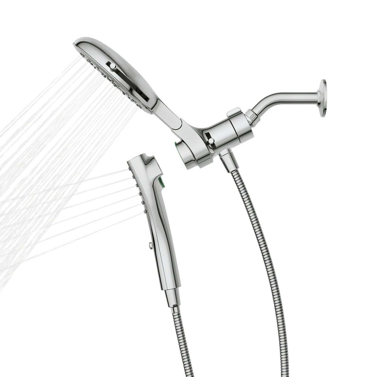 Moen 220C3 Verso Chrome Combination Shower Rainshower Handheld Magnetix - 2