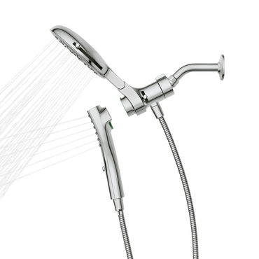 Moen 220C3 Verso Chrome Combination Shower Rainshower Handheld Magnetix - 2