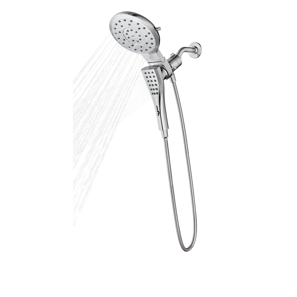 Moen 220C3 Verso Chrome Combination Shower Rainshower Handheld Magnetix - 6