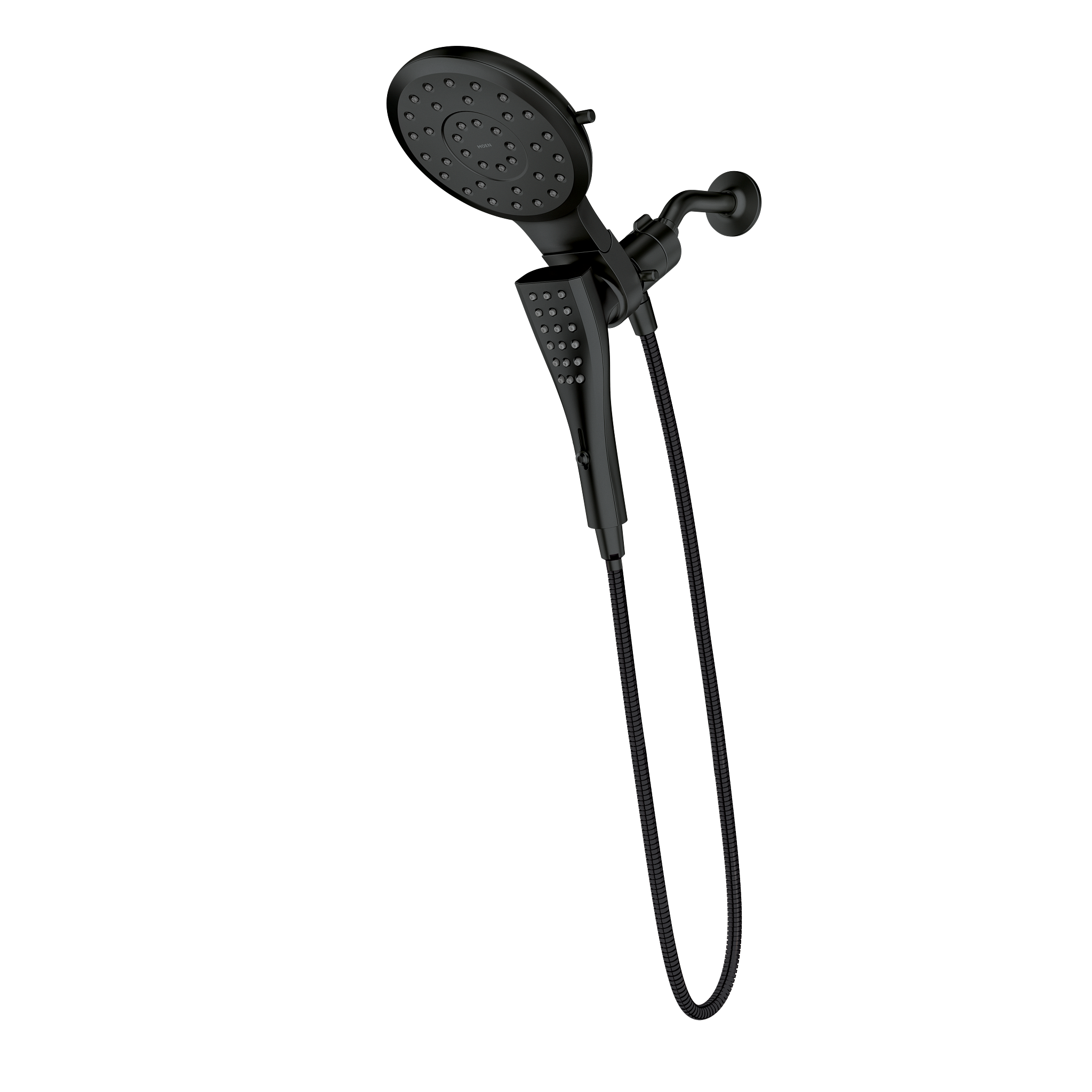 Moen 220C3BL Verso Combination Shower Head Matte Black Magnetix Handheld - 1