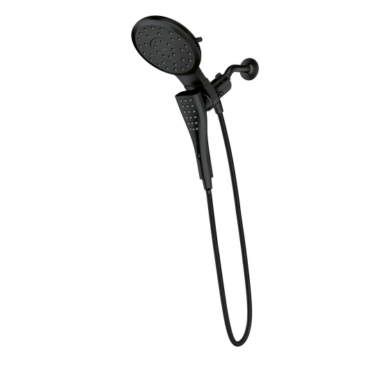 Moen 220C3BL Verso Combination Shower Head Matte Black Magnetix Handheld - 1