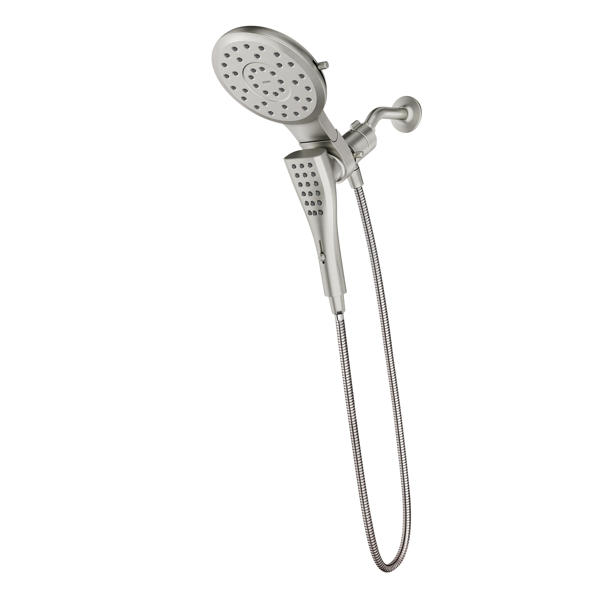 Moen 220C3BN Verso Combo 2.5 GPM Shower Head W/ Magnetic Handheld Brushed Nickel - 1