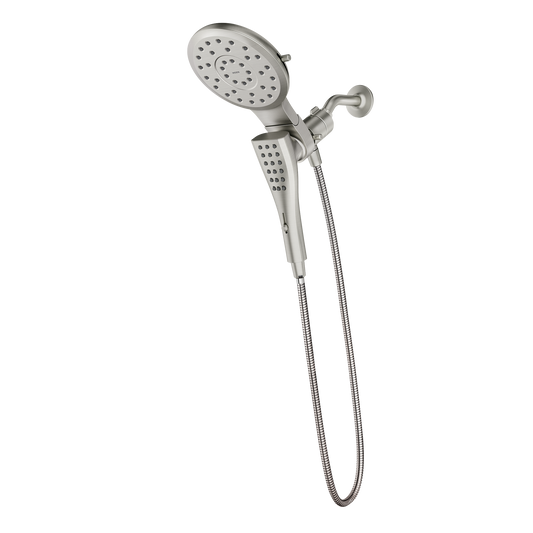 Moen 220C3BN Verso Combo 2.5 GPM Shower Head W/ Magnetic Handheld Brushed Nickel - 1