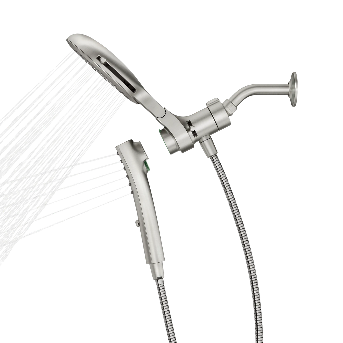 Moen 220C3BN Verso Combo 2.5 GPM Shower Head W/ Magnetic Handheld Brushed Nickel - 2