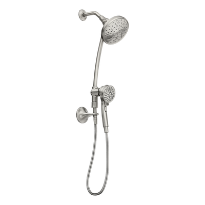 Moen 28586SRN Engage Magnetix Handheld Shower Head 6-Setting Spot Resist Brushed Nickel