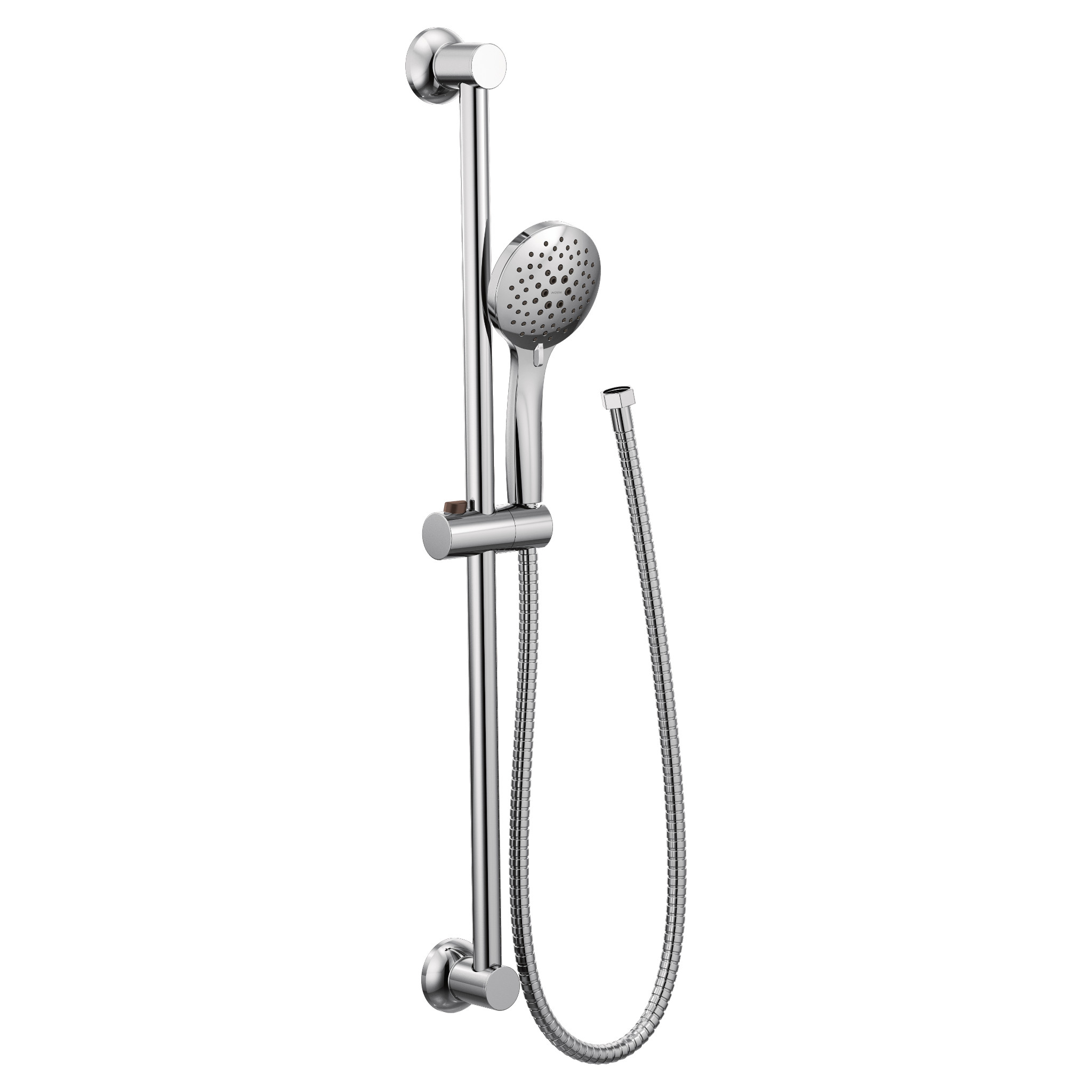 Moen 3558EP Chrome Handheld Shower Head Eco Performance Slide Bar 5-Spray - 1