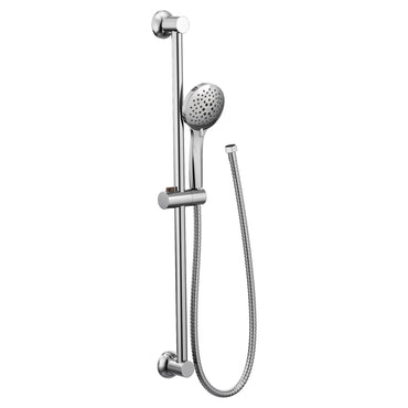 Moen 3558EP Chrome Handheld Shower Head Eco Performance Slide Bar 5-Spray - 2