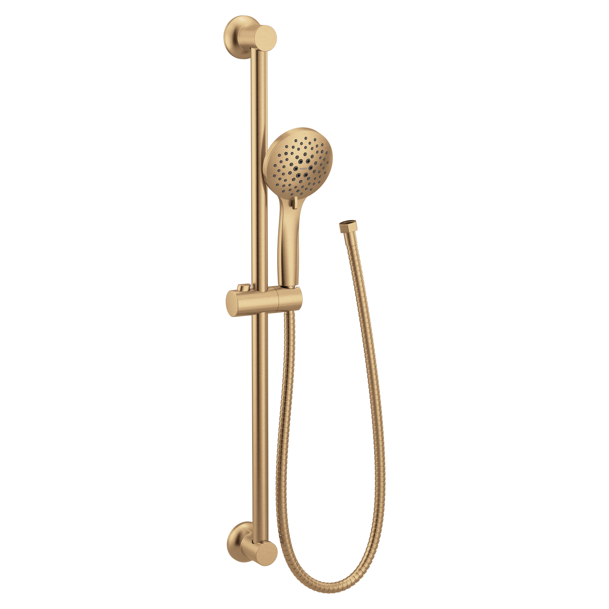 Moen 3558EPBZG Eco-Performance Hand Shower handheld with Slide Bar Brushed Gold - 1