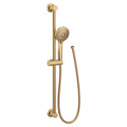 Moen 3558EPBZG Eco-Performance Hand Shower handheld with Slide Bar Brushed Gold - 1
