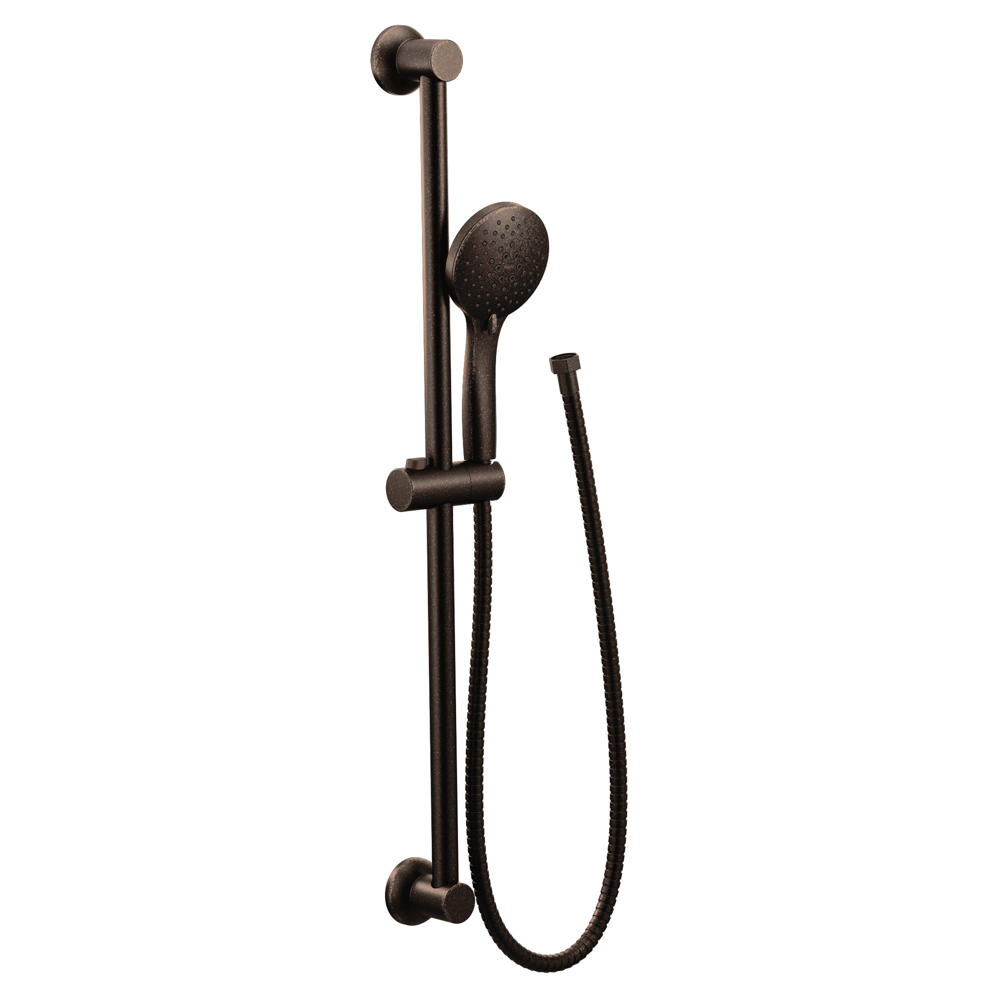 Moen 3558EPORB Oil Rubbed Bronze Handheld Shower Head Slide Bar 5-Spray - 1