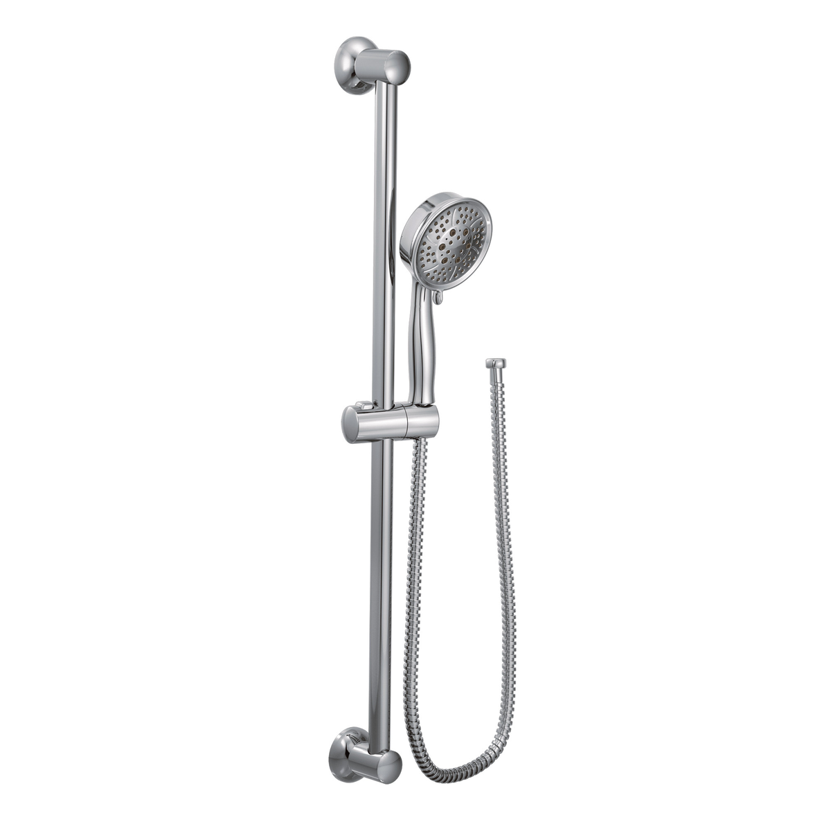 Moen 3667EP Handheld Shower Head with Slide Bar Chrome 4-Spray Eco-Performance - 1