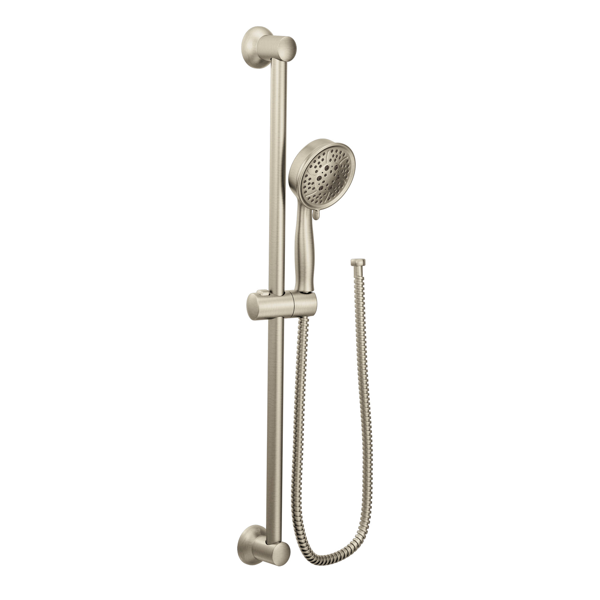 Moen 3667EPBN Brushed Nickel Handheld Shower Head with Slide Bar Eco - 1