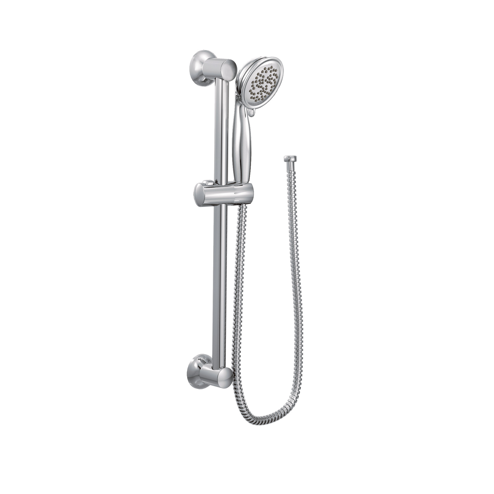 Moen 3863EP Envi Chrome Eco-Performance Handheld Shower with Slide Bar - 1