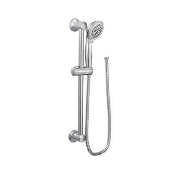 Moen 3863EP Envi Chrome Eco-Performance Handheld Shower with Slide Bar - 2