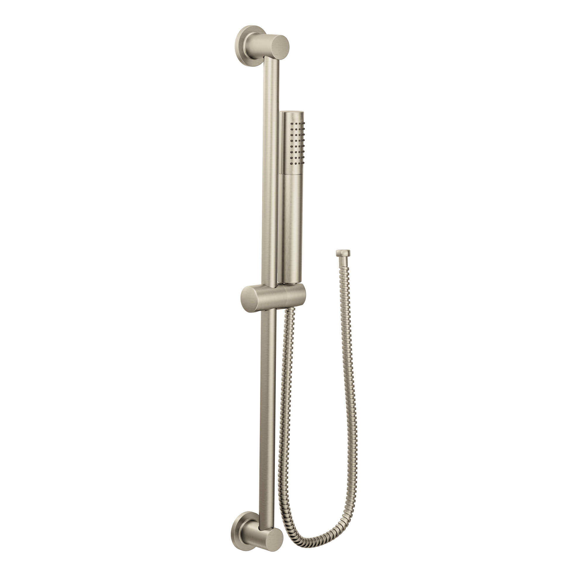 Moen 3887EPBN Level Collection Hand Shower Package with Hose and Slide Bar - 1