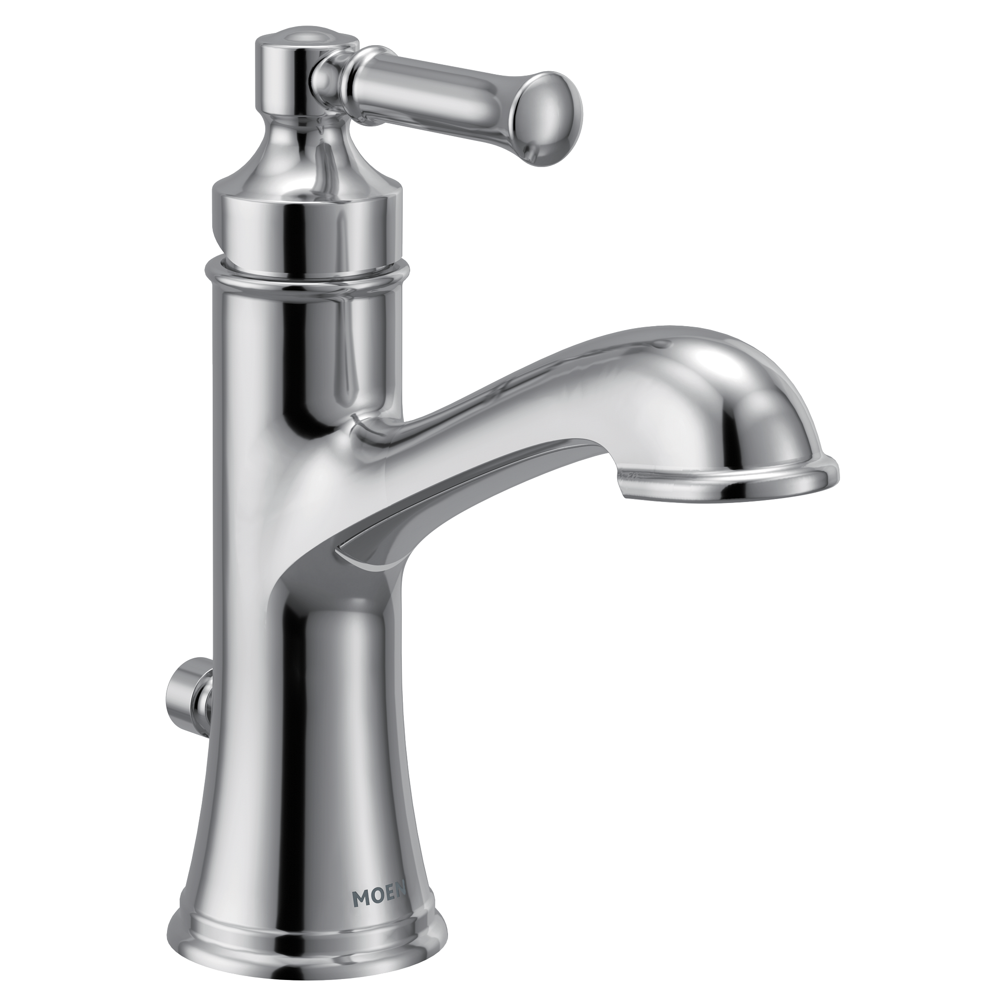 Moen 6803 Dartmoor 1.2 GPM Single Hole Bathroom  Faucet - Chrome - 1