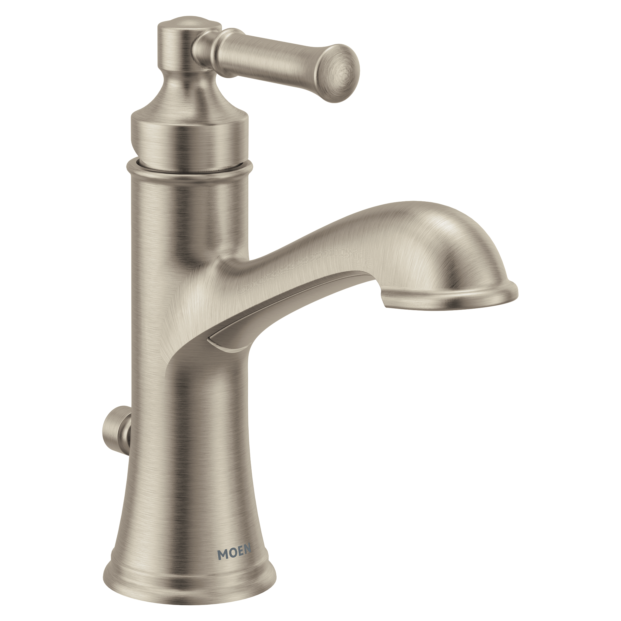 Moen 6803BN Dartmoor Single Handle High Arc Bathroom Faucet Brushed Nickel - 1