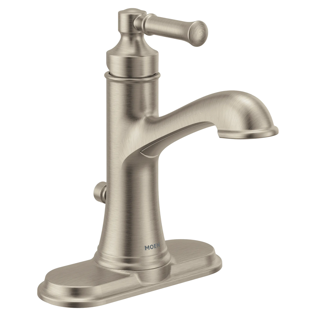 Moen 6803BN Dartmoor Single Handle High Arc Bathroom Faucet Brushed Nickel - 4