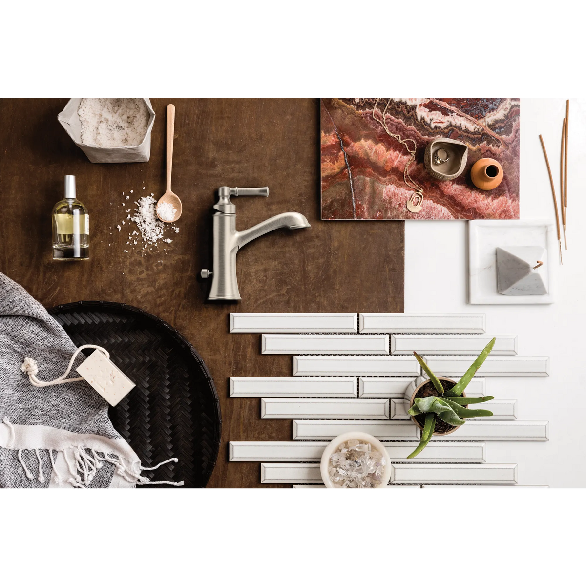 Moen 6803BN Dartmoor Single Handle High Arc Bathroom Faucet Brushed Nickel - 8