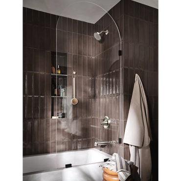 Moen 82518SRN Findlay Brushed Nickel Tub Shower Faucet Set Posi-Temp - 2