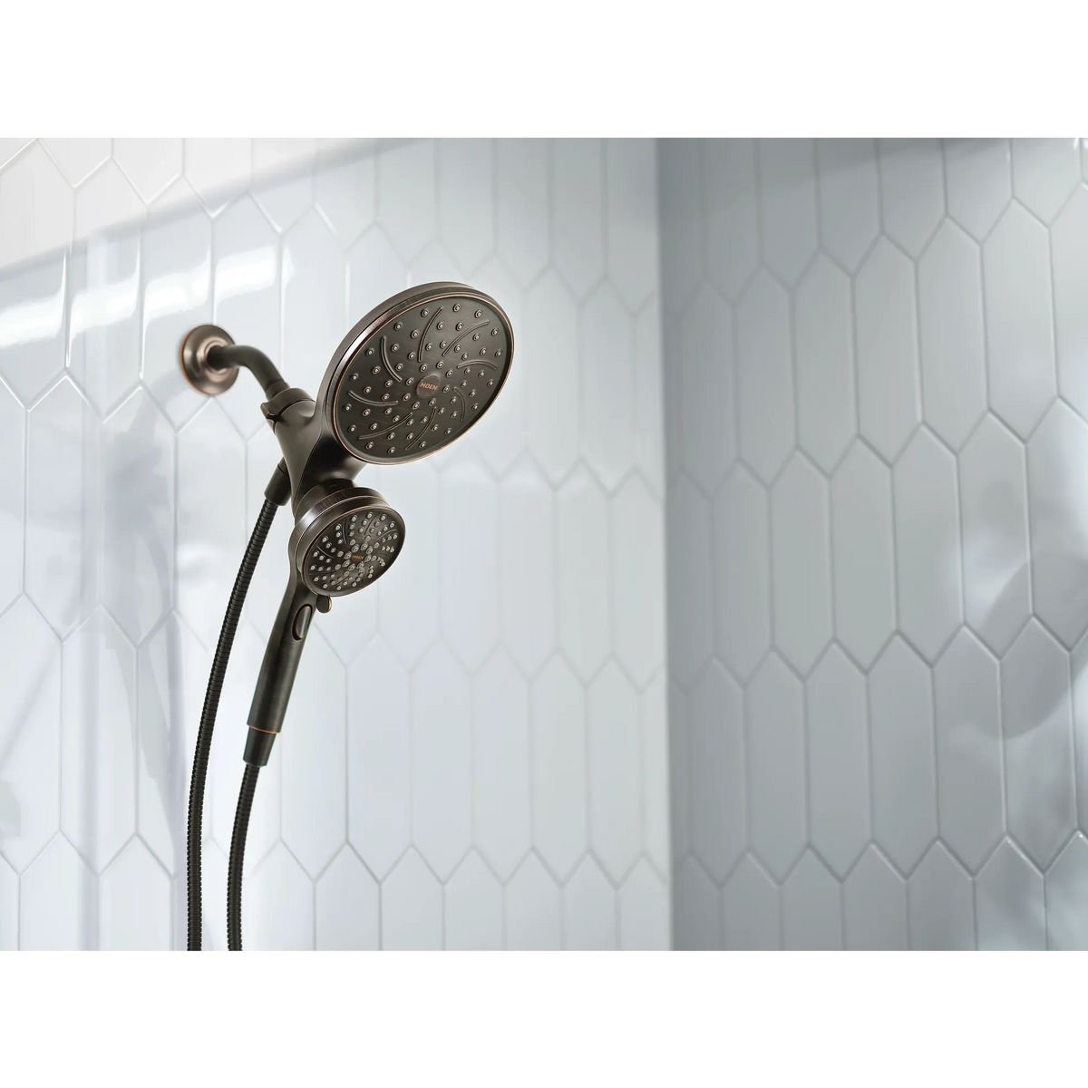 Moen 82610BRB Brecklyn Tub Shower Mediterranean Bronze Magnetix Handheld - 3