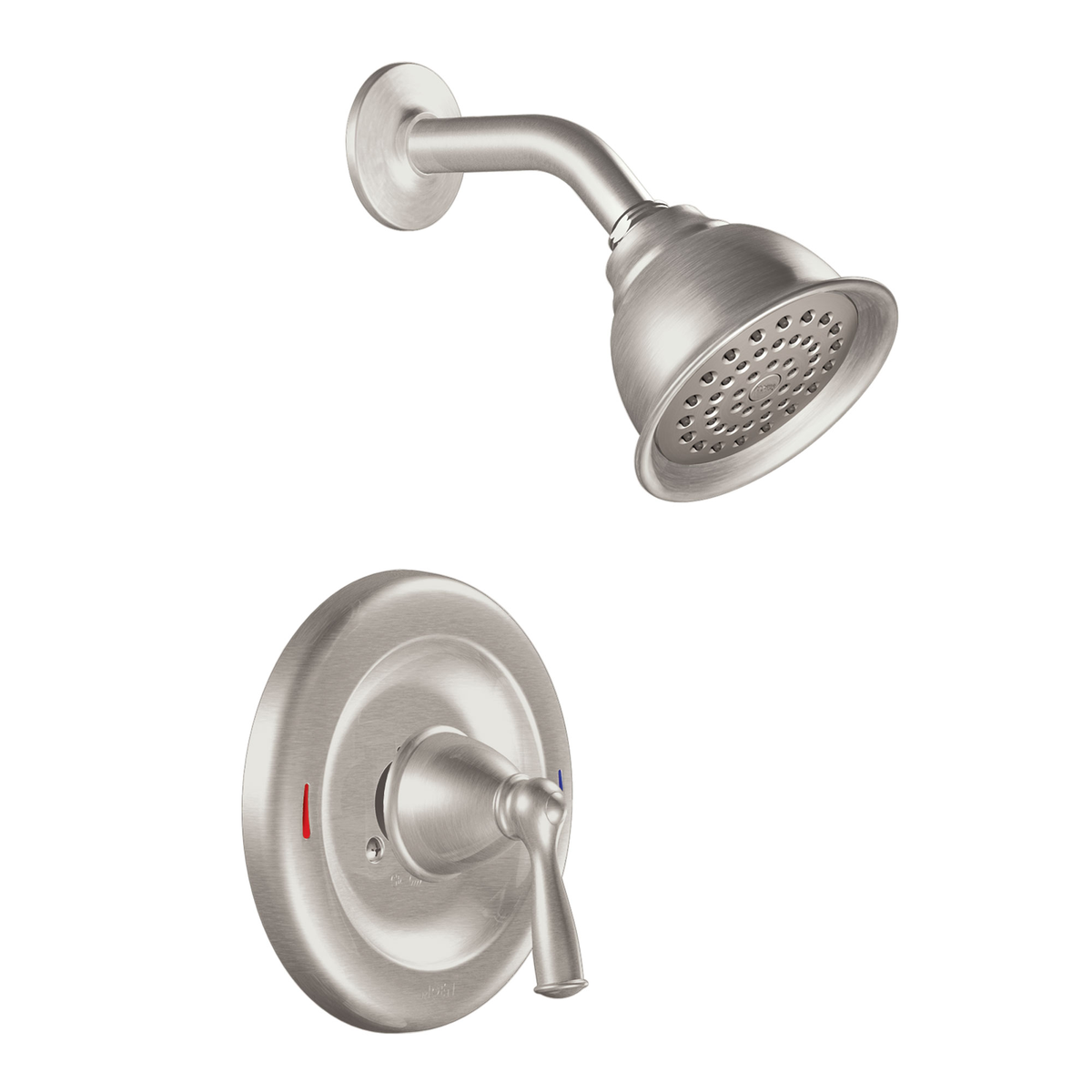 Moen 82912SRN Banbury Spot Resist Brushed Nickel Shower Faucet Posi-Temp - 1