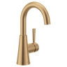 Moen 84021BZG Ronan One-Handle High Arc Bathroom Faucet Bronzed Gold