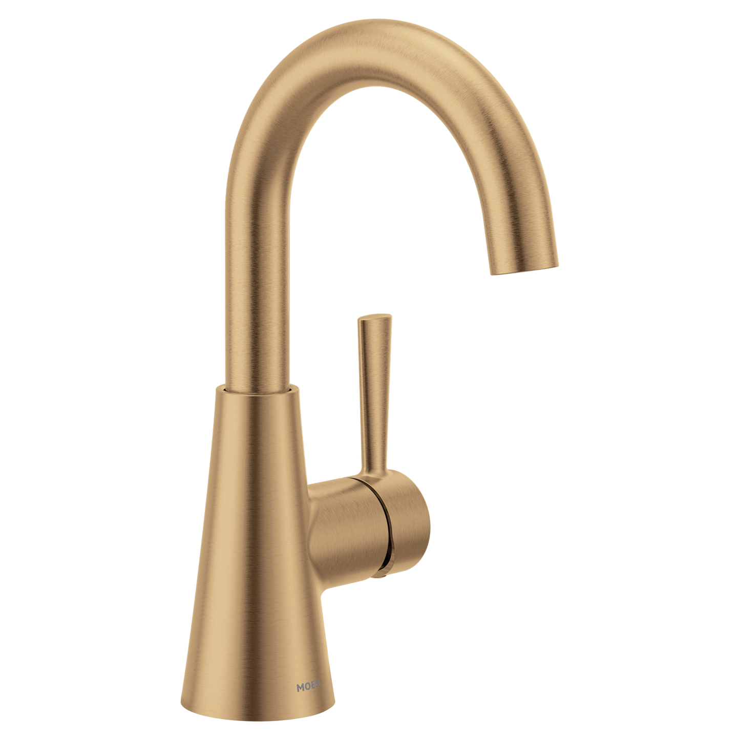 Moen 84021BZG Ronan One-Handle High Arc Bathroom Faucet Bronzed Gold - 2