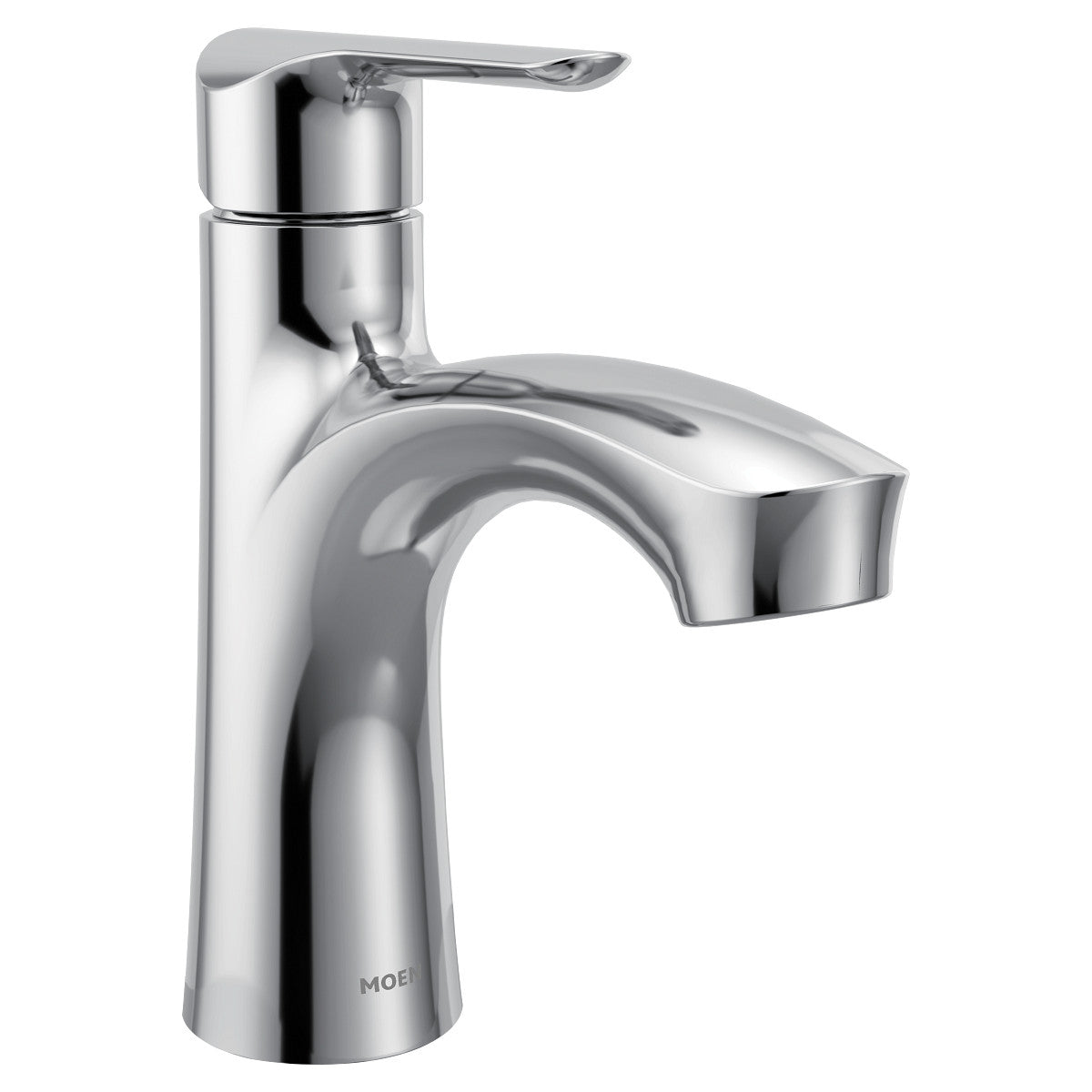 Moen 84516 Findlay Chrome Bathroom Faucet Single Handle High Arc Deckplate - 1