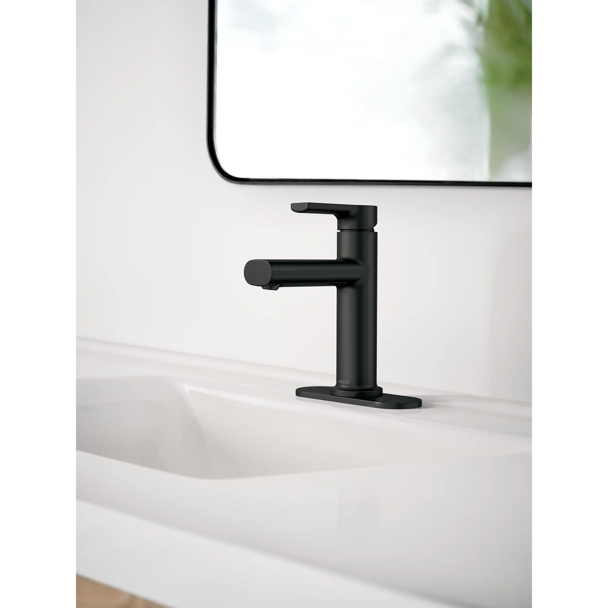 Moen 84794BL Meena Single Handle High Arc Bathroom Faucet Matte Black - 3