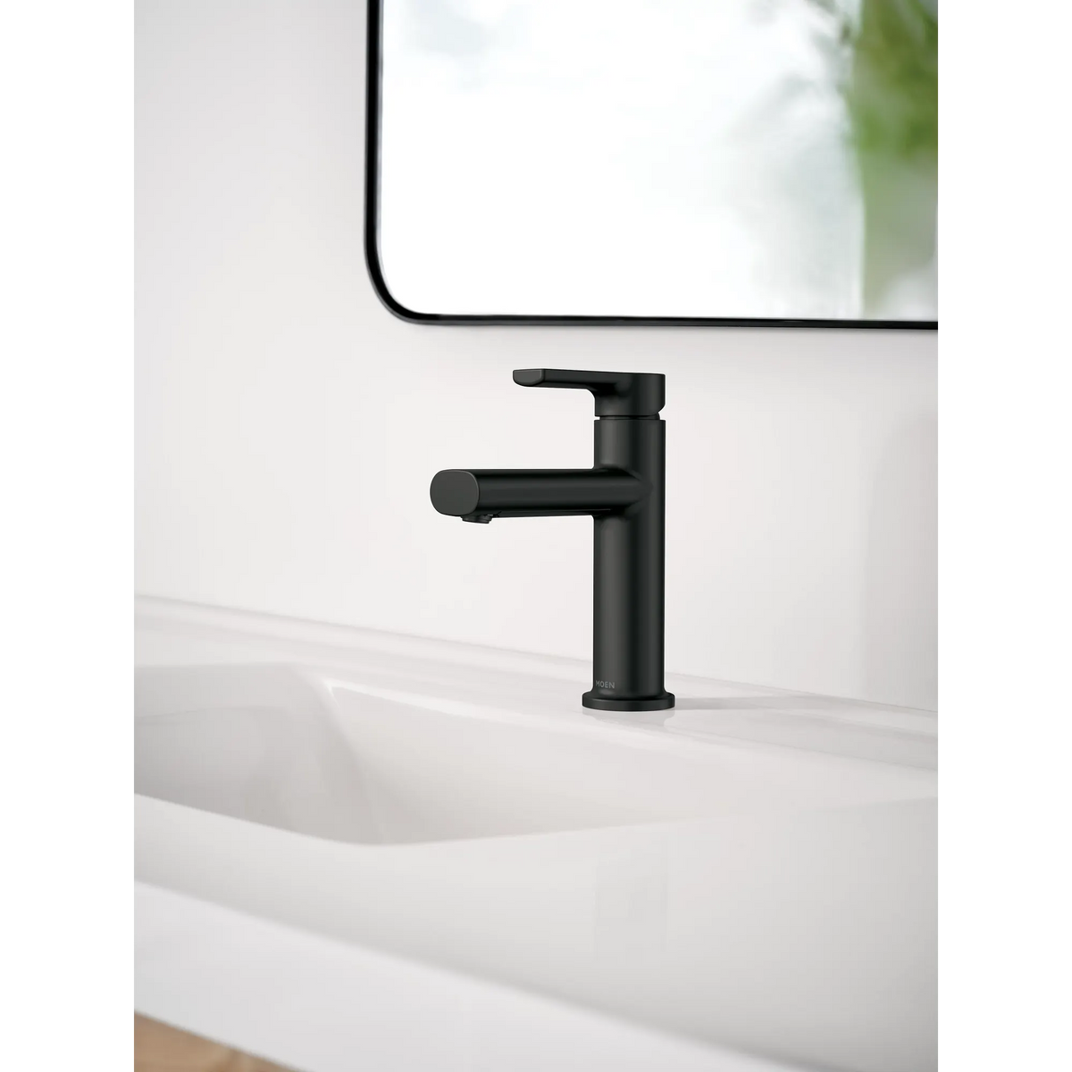 Moen 84794BL Meena Single Handle High Arc Bathroom Faucet Matte Black - 7