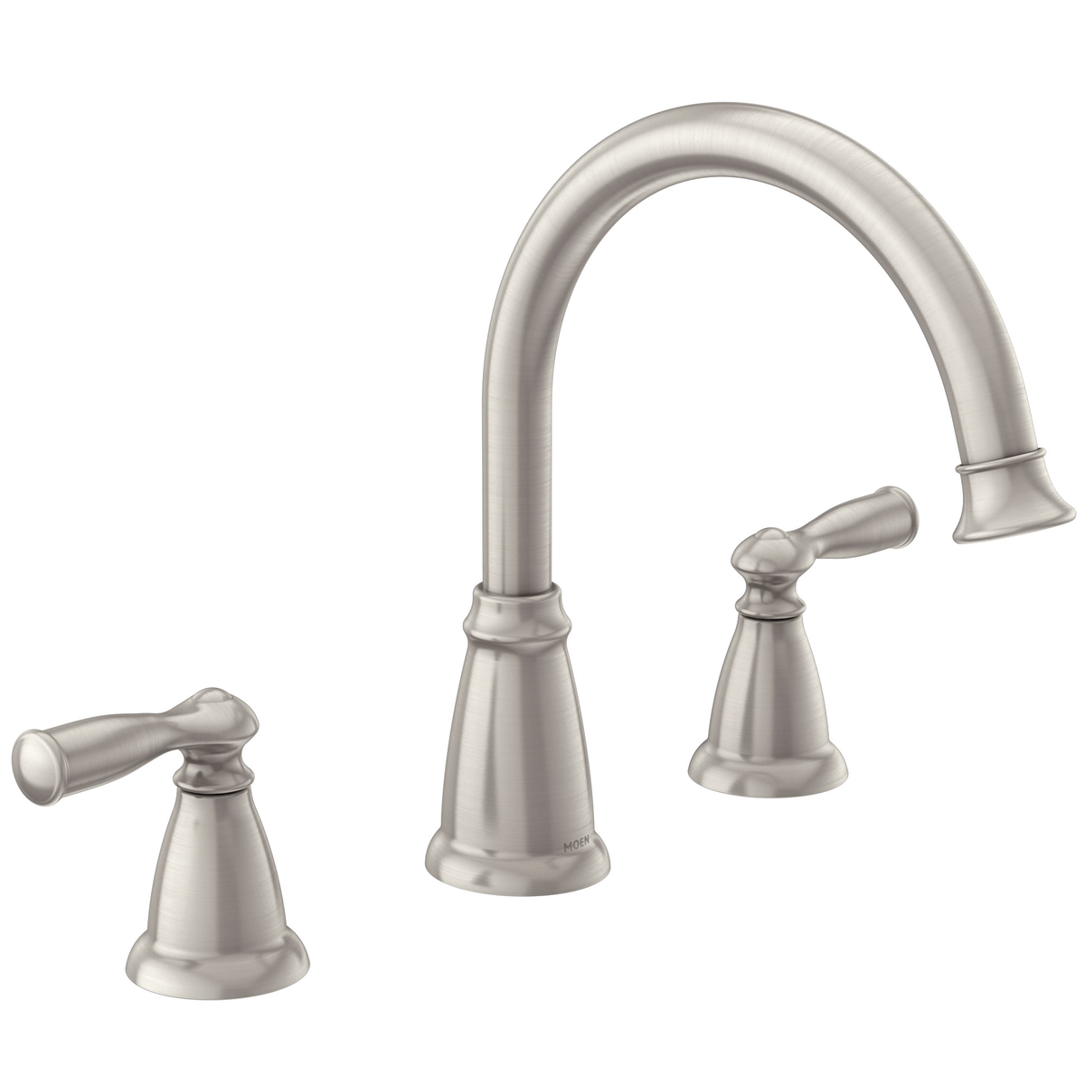 Moen 86924SRN Banbury Roman Tub Faucet Spot Resist Brushed Nickel 2 Handle - 1