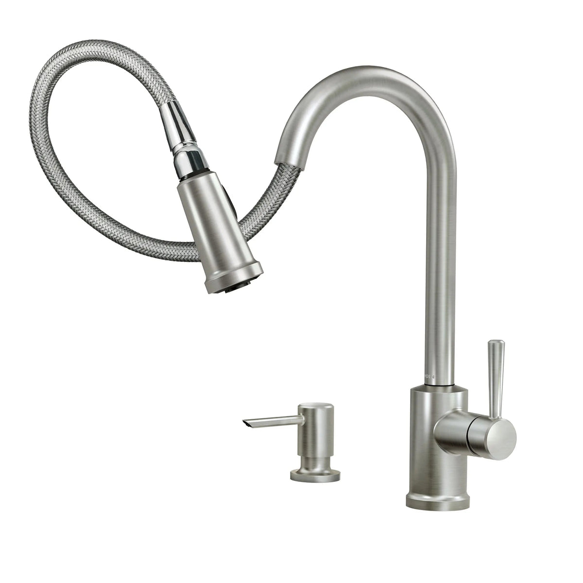 Moen 87090MSRS Indi Kitchen Faucet Spot Resist Stainless Pulldown High Arc - 8