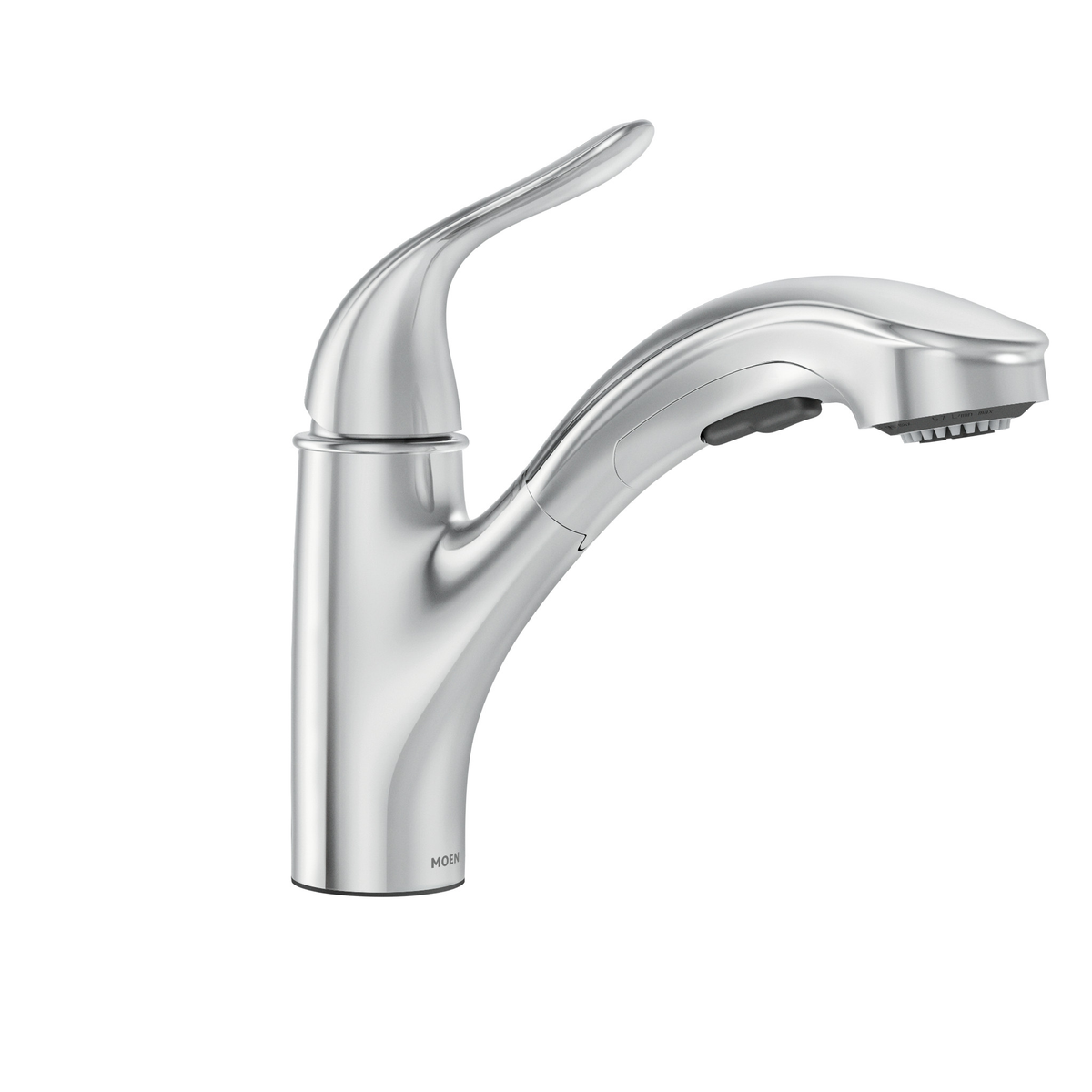Moen 87557 Brecklyn Chrome Pullout Kitchen Faucet One Handle Low Arc - 1