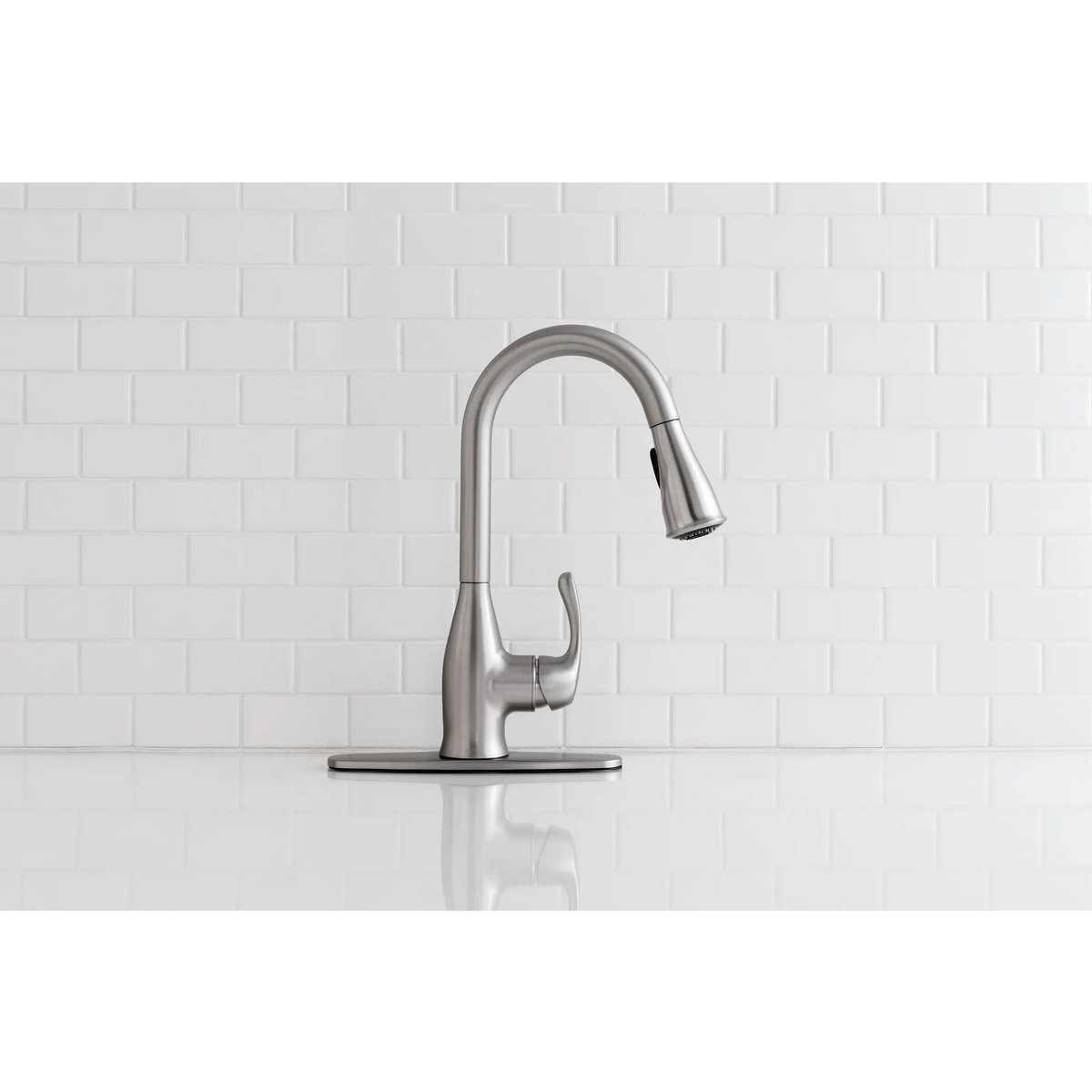 Moen 87966SRS Kaden Kitchen Faucet Spot Resist Stainless Pulldown High Arc - 15