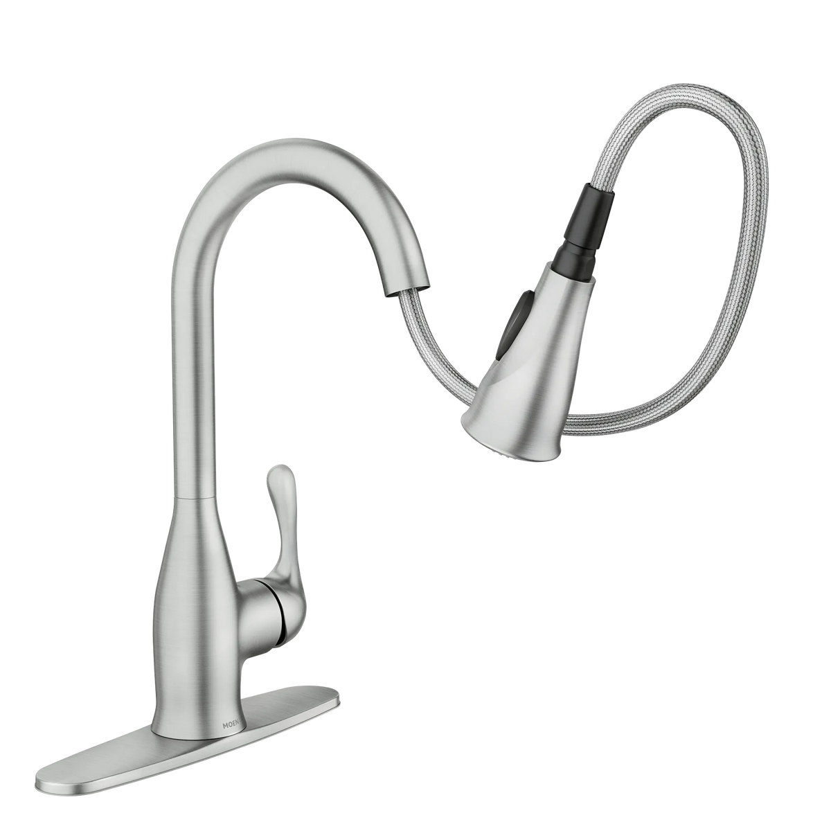 Moen 87966SRS Kaden Kitchen Faucet Spot Resist Stainless Pulldown High Arc - 6