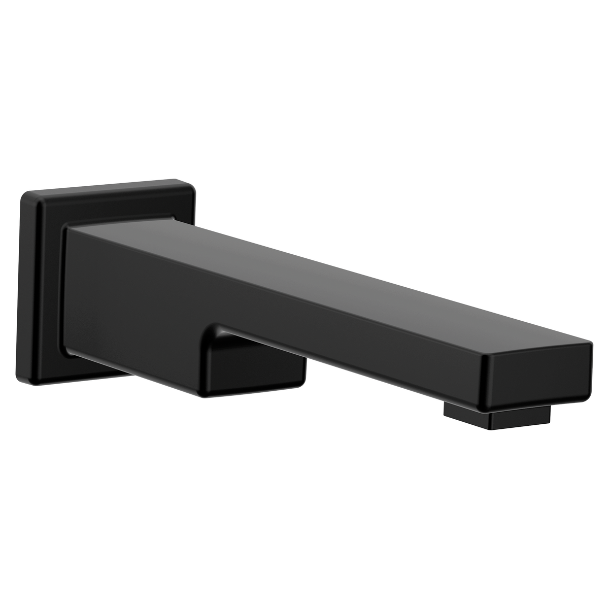 Moen 90 Degree TFS3898BL Tub Filler Matte Black Modern One-Handle Non Diverter - 1